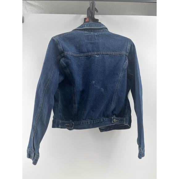 Stephen Hardy Squeeze Women's Blue Denim Jean Jacket Button Front Sz M - Picture 3 of 3